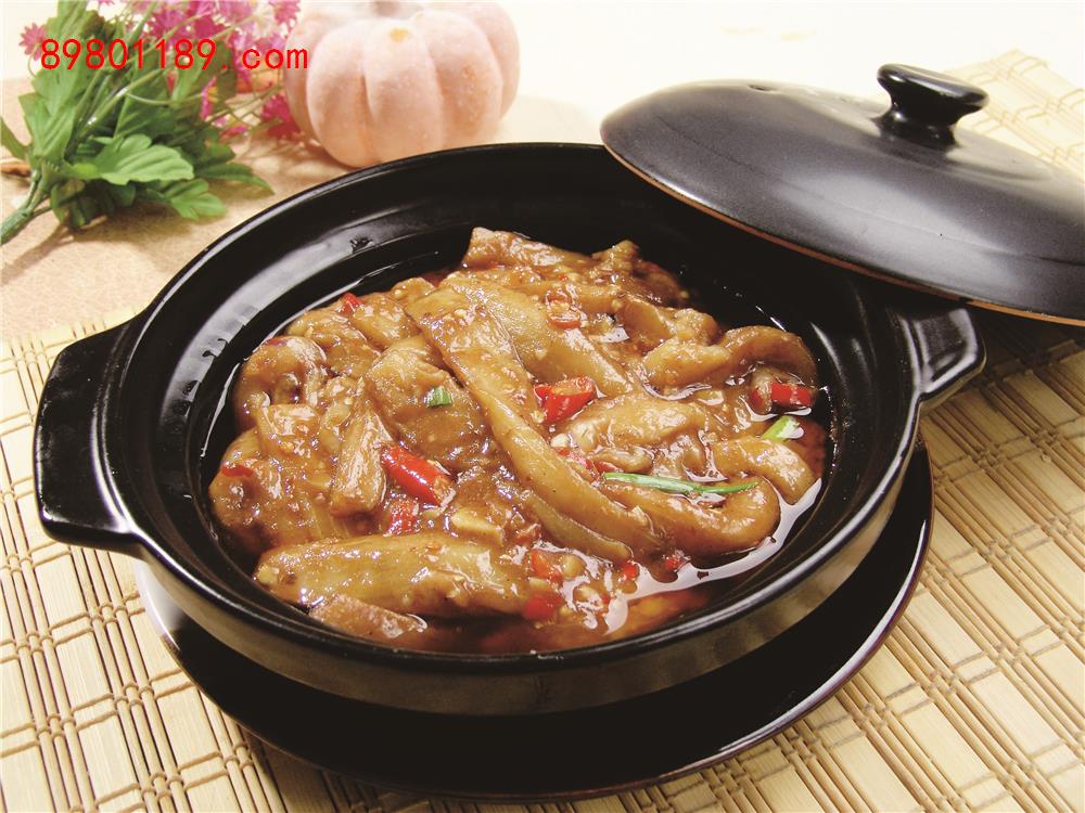 咸鱼茄子煲